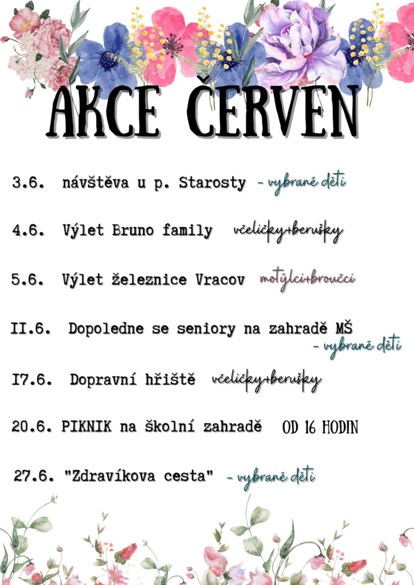AKCE ČERVEN