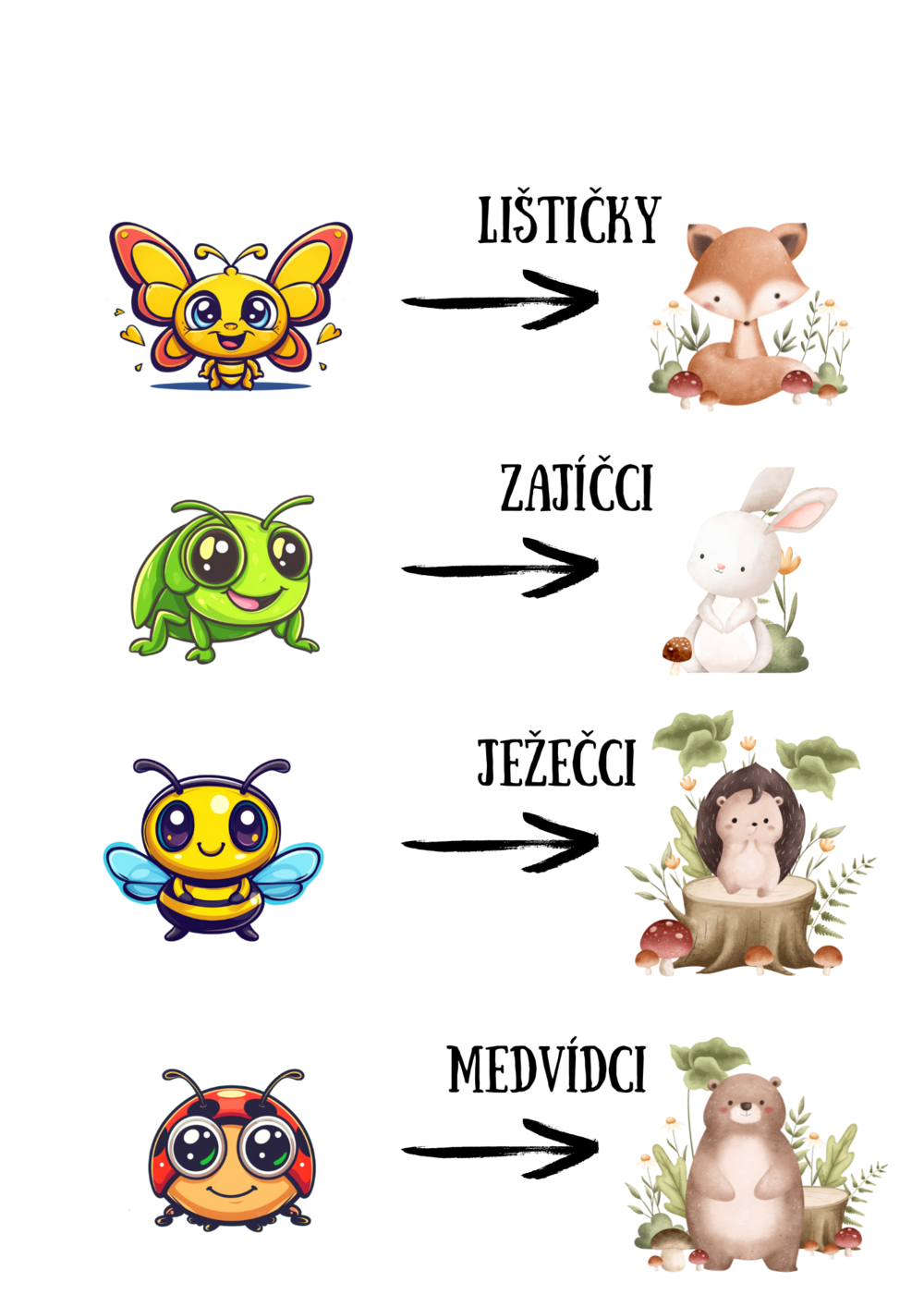 Připravované změny od září 2025/2026