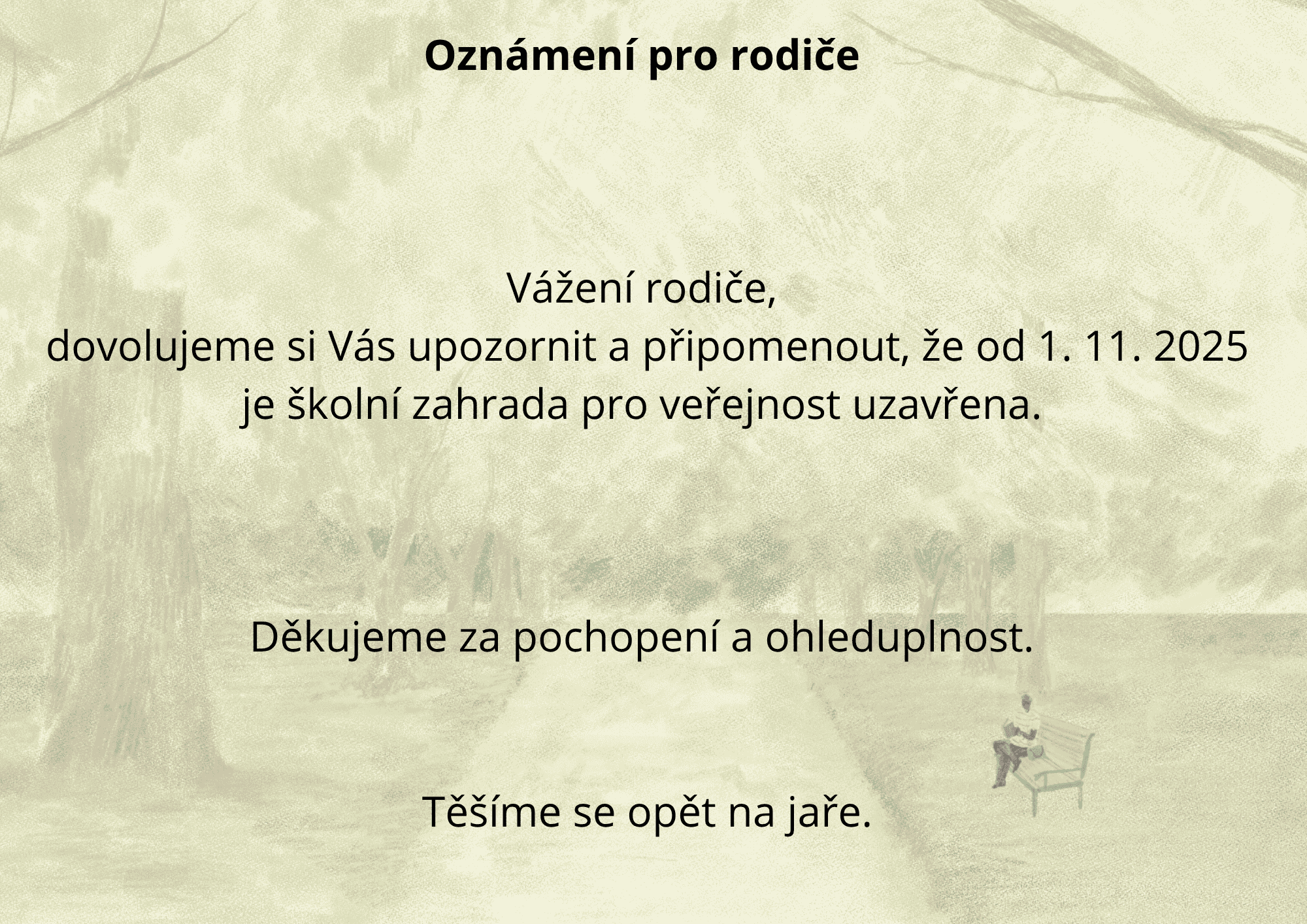 Zahrada pro veřejnost 