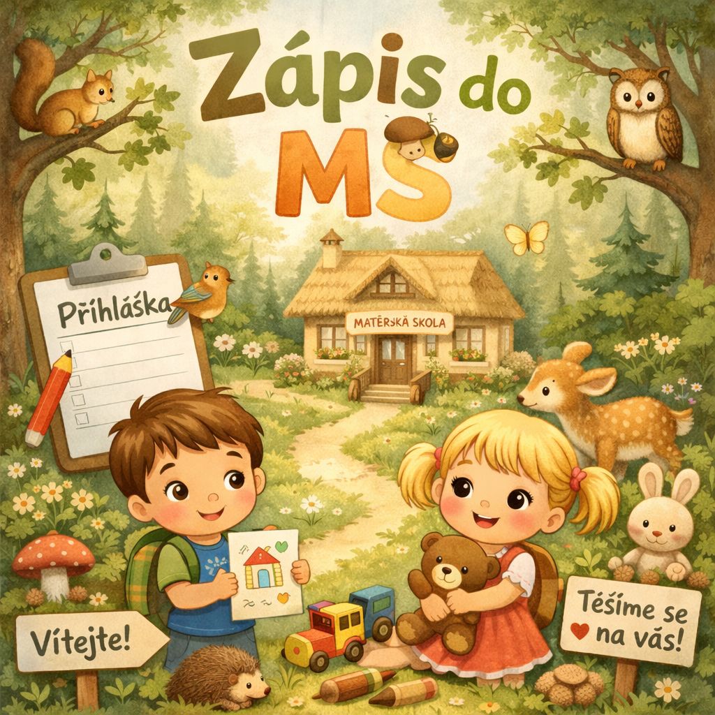 ZÁPIS DO MŠ pro školní rok 2026/2027