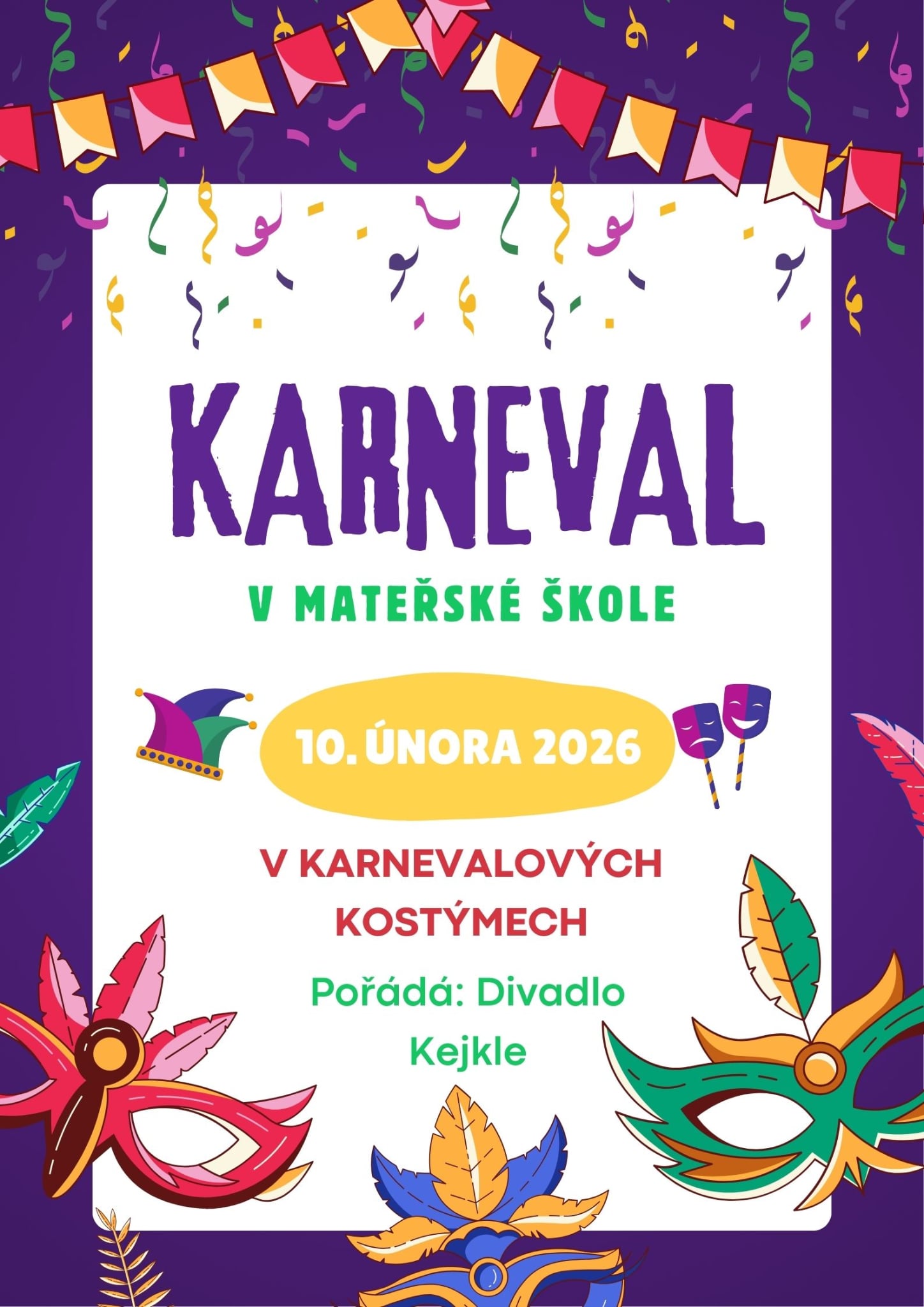 MASOPUSTNÍ KARNEVAL V MŠ